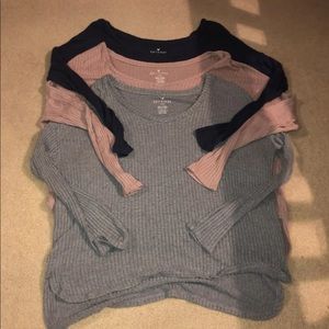 AMERICAN EAGLE SWEATERS ALL 3!